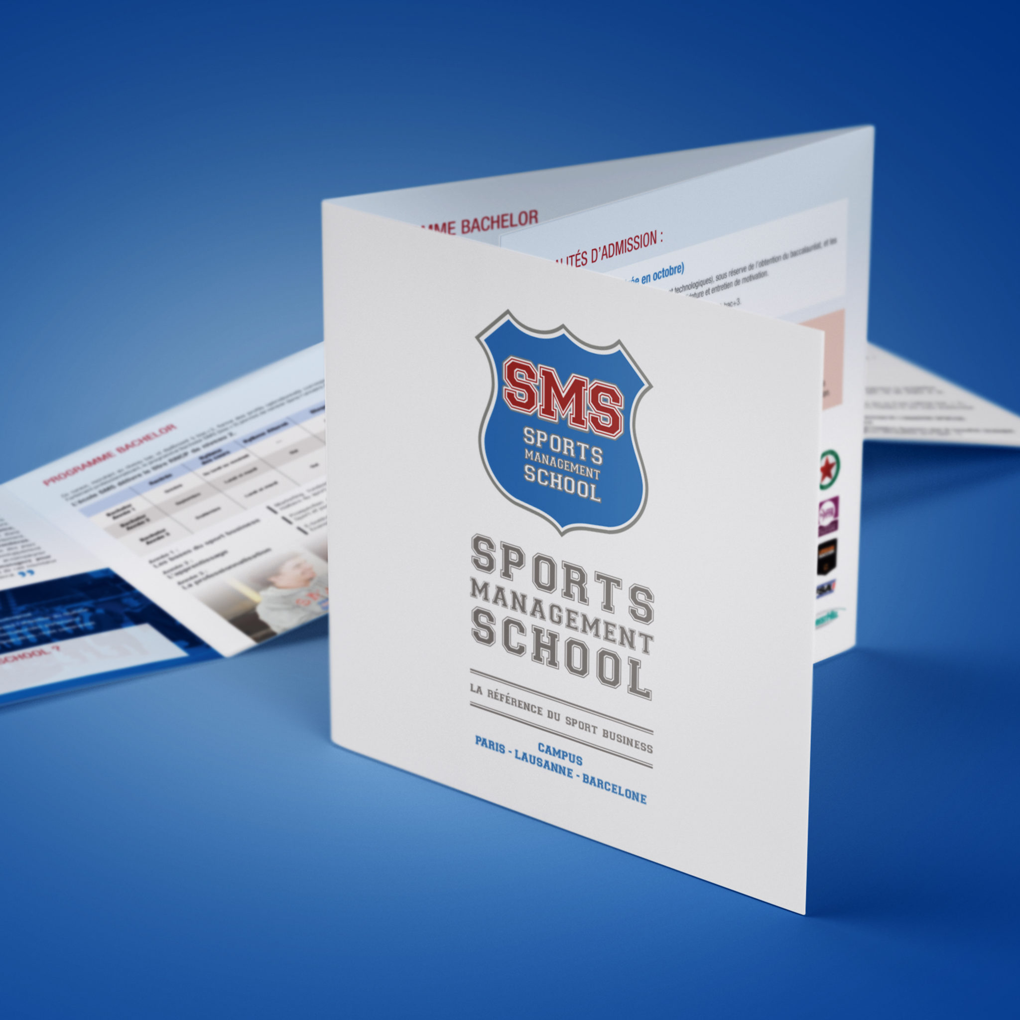 SPORT MANAGEMENT SCHOOL // LEAFLET PROGRAMS